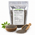 4 LB GROWN ORGANIC PURE PREMIUM BLACK CHIA SEEDS